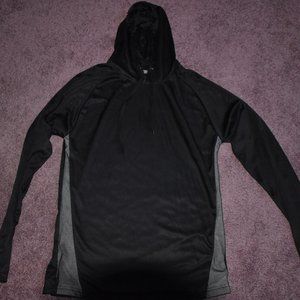 Black Long Sleeve Rain Jacket